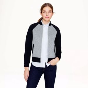 J Crew Varsity Bomber Jacket